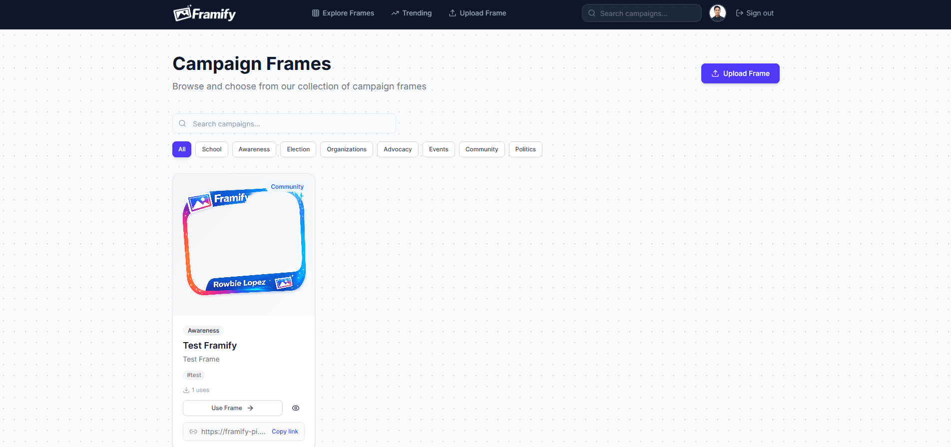 Framify screenshot 3